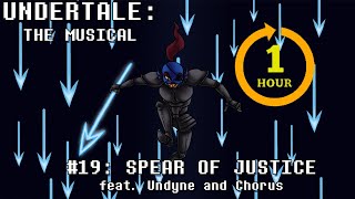 Undertale the Musical  Spear of Justice One Hour ft Mippa [upl. by Em738]