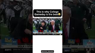 This is why College Gameday is the best😂 collegefootball collegegameday sports tv espn sub [upl. by Horn]