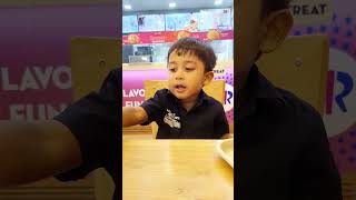 ReeyanshRoyVlogs at Baskin Robins  September 23 2024 [upl. by Atter50]