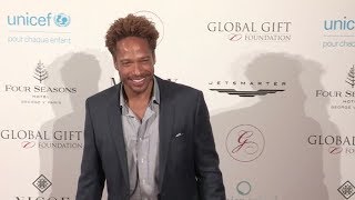 Gary Dourdan on the red carpet for the Global Gift Gala in Paris [upl. by Ennovihc]