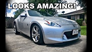 Nissan 370z Spacers Install Simple amp EASY [upl. by Alcock265]