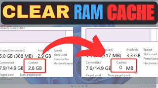 How to Clear RAM Cache in Windows 11  Boost Performance and Speed [upl. by Cthrine21]