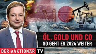 Rohstoffe So geht es 2024 weiter beim Ölpreis Gold und Co [upl. by Senhauser]