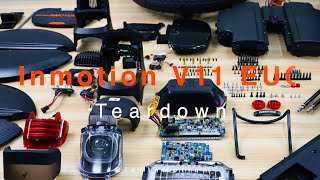 Anything special inside Inmotion V11 Electric Unicycle  Teardown Video [upl. by Aihseyn]