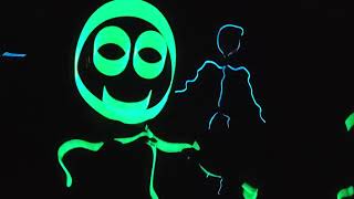 Halloween neon stick figures 2024 [upl. by Odlawso]