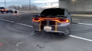 Dodge Charger scat pack 392 burnouts and donuts [upl. by Kancler577]