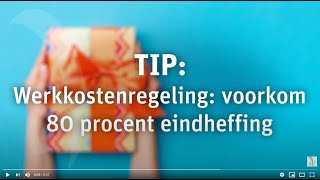 TIP Werkkostenregeling voorkom 80 procent eindheffing [upl. by Avehsile]