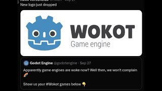 Godot Game Engine Just Made a Stupid Decision on Their Official Twitter Account [upl. by Kcirdahs]