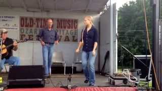 OZARK HERITAGE FESTIVAL 2014  Daniel Rothwell amp Band Dancing w Thomas Maupin and Hillary Bevels [upl. by Nired852]