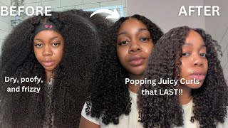 How to DEFINED FRIZZ FREE LONG LASTING KINKY CURLY HAIR ft CurlyMe Hair [upl. by Dilks]