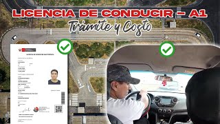 como saqué mi LICENCIA DE CONDUCIR  A1 desde cero  2024 [upl. by Gavrila]