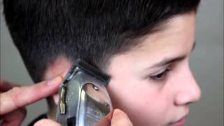 Clipper Cutting How To Taper Hair With Clippers [upl. by Healey]