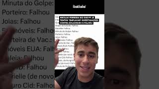 NIKOLAS FERREIRA DIZ QUE PF JÁ TENTOU EMPLACAR INVESTIGAÇÕES CONTRA BOLSONARO E FALHOU [upl. by Gabriella501]