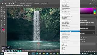 how to make water fall animation in photoshop [upl. by Ahseela]