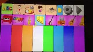 Musical instruments piano app for kids and toddlers  game for kids for Android iPhone and iPad [upl. by Michaelina756]