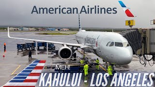 The American Airlines A321neo experience from Hawaii in Main Cabin Extra  Trip Report [upl. by Rory]