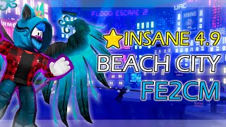 Flood Escape 2 CM Beach City Insane ⭐49 by fancycat345 [upl. by Skye]