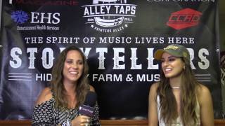 Lacy Cavalier Interview CMA Fest 2017 [upl. by Iidnarb157]