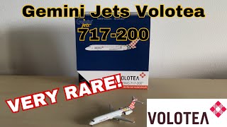 VERY RARE Gemini Jets Volotea 717200  1400 Model Review [upl. by Settera]