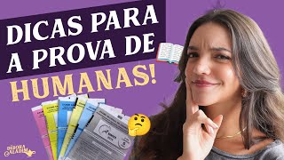 DICAS PARA A PROVA DE HUMANAS DO ENEM 2023 Débora Aladim [upl. by Ennovyhc]