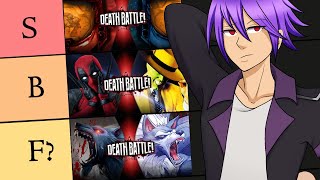 Ranking DEATH BATTLEs on their Intros Part 2 [upl. by Neirbo]