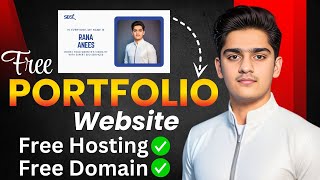 How to create Personal Website FREE in 5 Mins  Personal Portfolio Website for Beginners [upl. by Chapman]