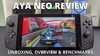 AYA NEO Review  Ryzen 5 4500U Handheld Gaming PC Overview and Benchmarks [upl. by Thunell]