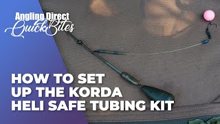 How To SetUp The Korda Heli Safe Tubing Kit  Carp Fishing Quickbite [upl. by Scheld]