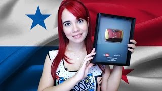 PLACA 100K SUBSCRIPTORES ★ ORGULLOSA PANAMEÑA Panamaismorethanpapers [upl. by Bbor]