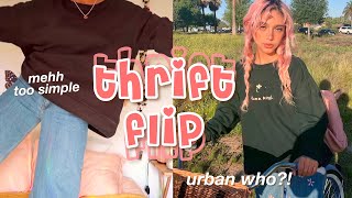 THRIFT FLIP  diy urban outfitters cute amp easy [upl. by Felton]