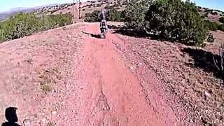 Dirt bike Buckman power line road Santa fe NM [upl. by Odnomar]