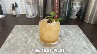 The Test Pilot Cocktail Vintage Tiki Drink Recipe [upl. by Hawkins]