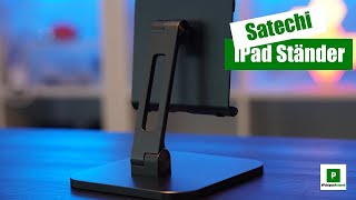 Satechi klappbarer Aluminiumständer Flexibler iPad Ständer  Deutsch  4K [upl. by Mehelhteb]