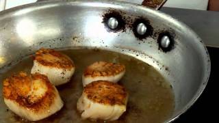 NH Cooking Demo at The Balsams  Maple Glazed Sea Scallops [upl. by Attecnoc100]