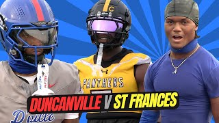 4 Duncanville TX vs St Frances MD  Intense Hard Hitting Matchup  National Powerhouses UTR [upl. by Aserej]