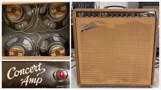 ’Affordable’ HOLY GRAIL Tweed Bassman TONE  Brownface Fender Concert Amp [upl. by Inattirb]