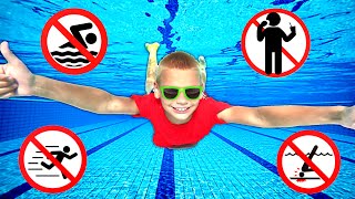 Tannerites Kids Learn Importance Of Swimming Pool Safety Rules [upl. by Yllen]