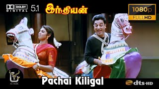 Pachai Kiligal Indian Video Song 1080P Ultra HD 5 1 Dolby Atmos Dts Audio [upl. by Ladew]