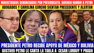 🚨DENUNCI4N POR PREVARICATO A MAGISTRADOS QUIEREN HUNDIR A PETROLES CANTAN LA TABLA A LORDUY Y PRADA [upl. by Lubbock666]