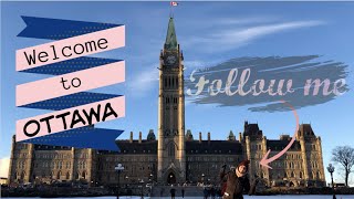 VLOG  ON PART À OTTAWA [upl. by Adieren]