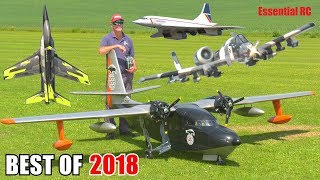 ② BEST OF ESSENTIAL RC 2018  LARGE SCALE FAST AND EXPLOSIVE RC ACTION COMPILATION [upl. by Eidassac399]