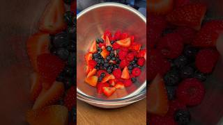 Berry Blast Sorbet Recipe Using the Ninja creami sorbet fruit icecream easydessert [upl. by Floro770]