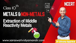 Class 10  Science  NCERT  Metals and Non Metals  Extraction of Metals [upl. by Elery]