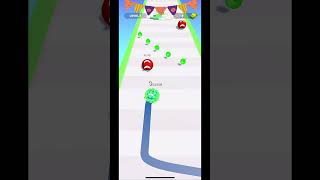 Rolling Paint Runner Gameplay shorts shortsviral 🎮 [upl. by Ehud616]