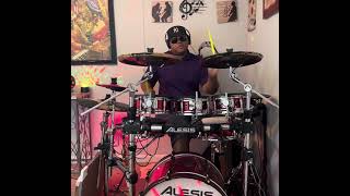 Tyrese Wildflower Drum cover Alesis Strike Pro Electric Drum Set [upl. by Siravat]