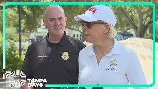 Tampa Mayor Jane Castor city leaders discuss storm preps ahead of Tropical Depression Four [upl. by Firestone]