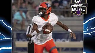 2023 GF AllAmerican Bowl Game Commit QB Anthony Hall Escambia High School Pensacola FL [upl. by Biagi]