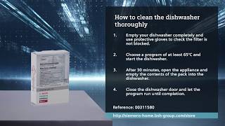 How do I clean my dishwasher thoroughly [upl. by Eissen]