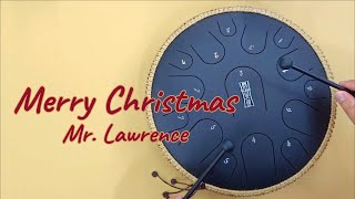 Merry Christmas Mr Lawrence Ryuichi Sakamoto  Steel Tongue drum cover with tabs [upl. by Korten]