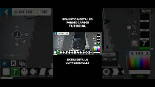 Realistic forded carbon tutorial рекомендации carparkingmultiplayer cls wengallbi carparking [upl. by Maurilia589]